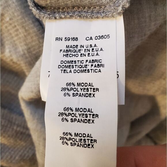 Karen Kane Convertible Neck Top sz XL in Grey - Picture 10 of 10